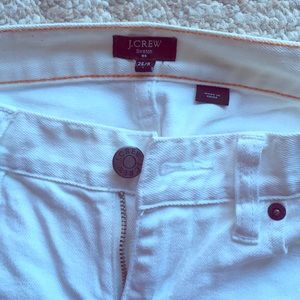 J.Crew White Jeans